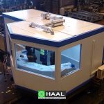 Acoustic Cabin - control room of the aluminum plate rolling line