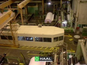 Acoustic Cabin in the factory hall